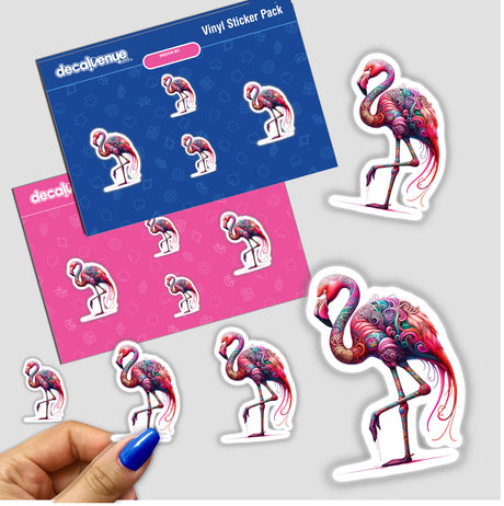 Psychedelic Flamingo