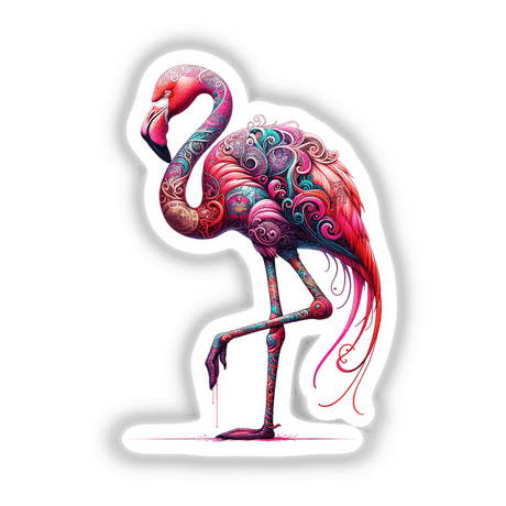 Psychedelic Flamingo