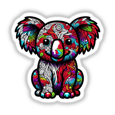 Cute Psychedelic Koala.png