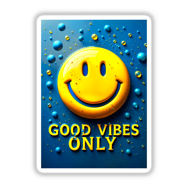 Good Vibes Only Smiley Face