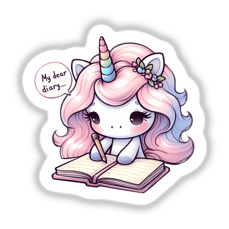 My dear diary unicorn