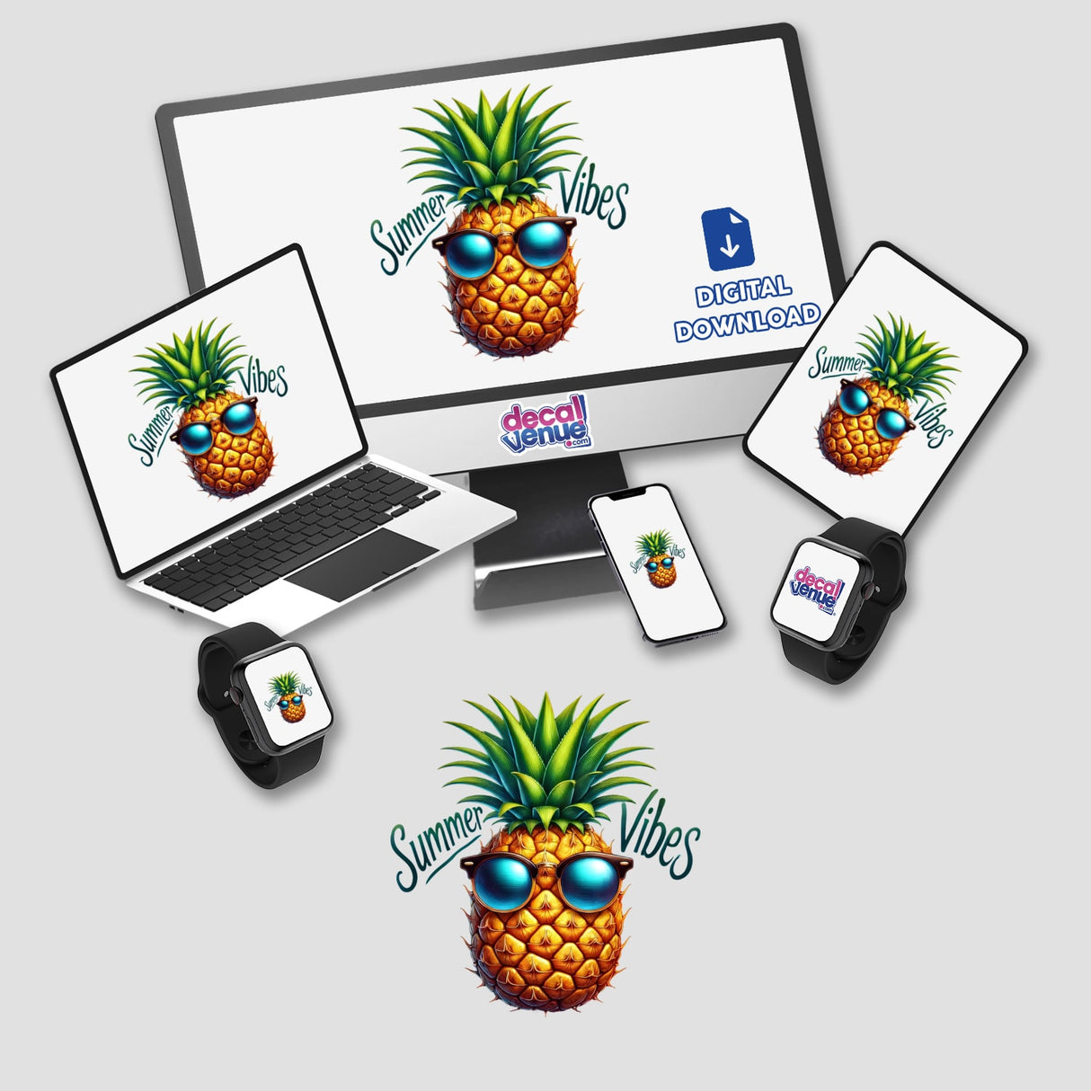 Pineapple Summer Vibes