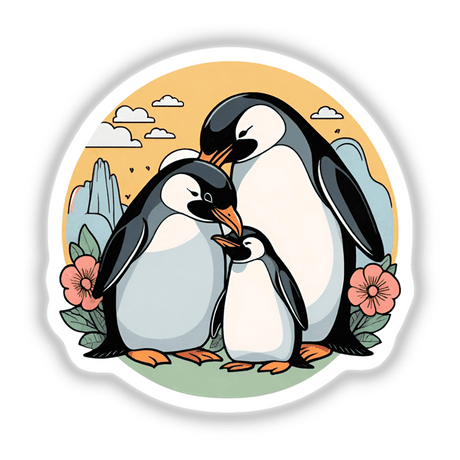 Penguin family