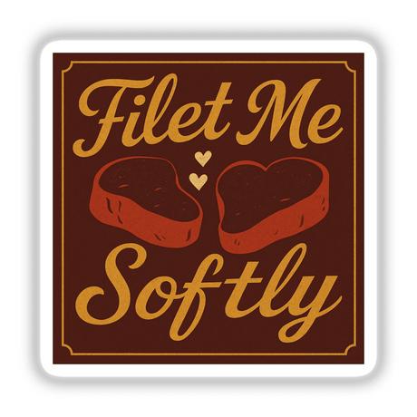 National Filet Mignon Day Sticker or Clipart with Commercial Rights features a playful filet mignon design, perfect for culinary enthusiasts, available as stickers or digital artwork from Decal Venue.