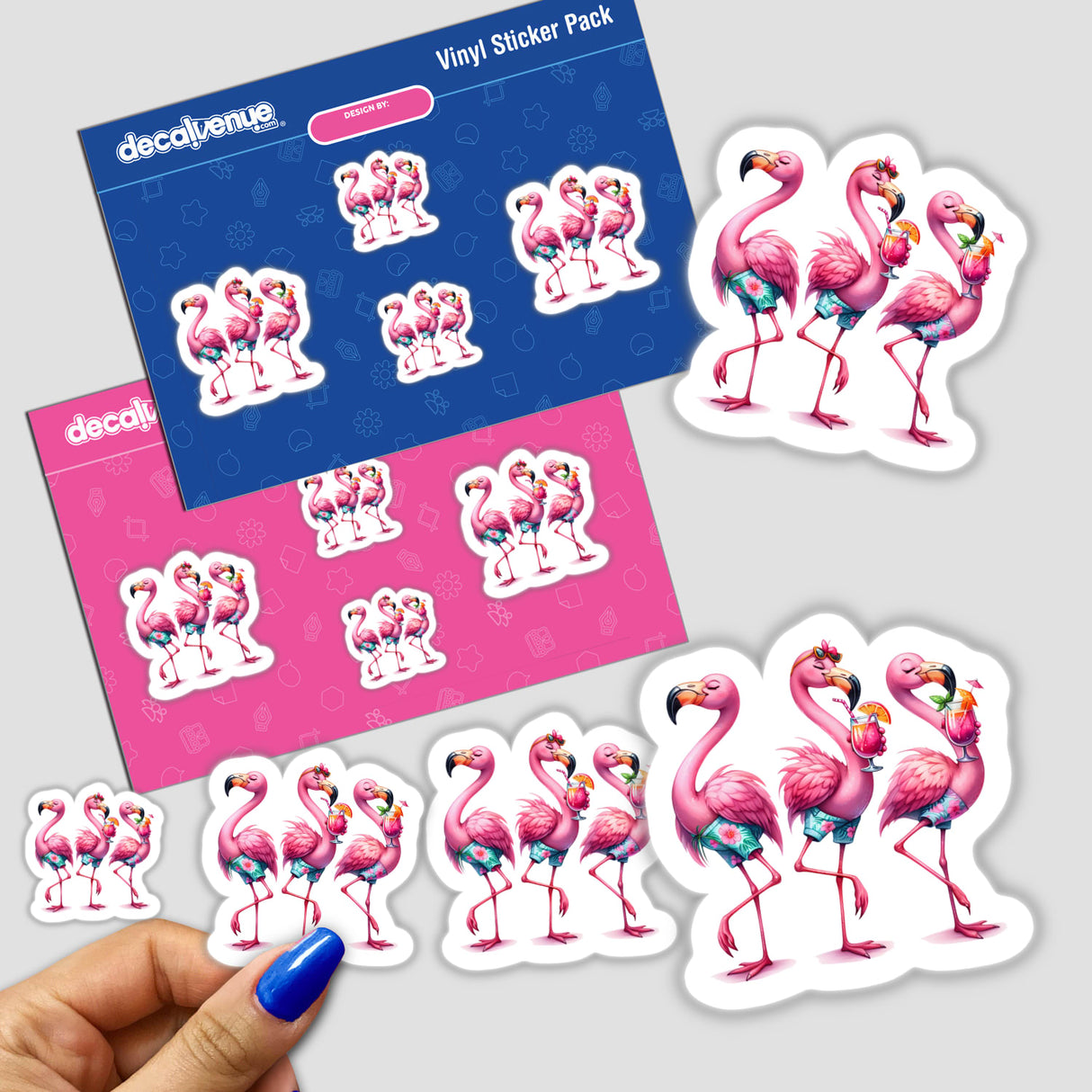 Flamingo Ready for Beach Birds II