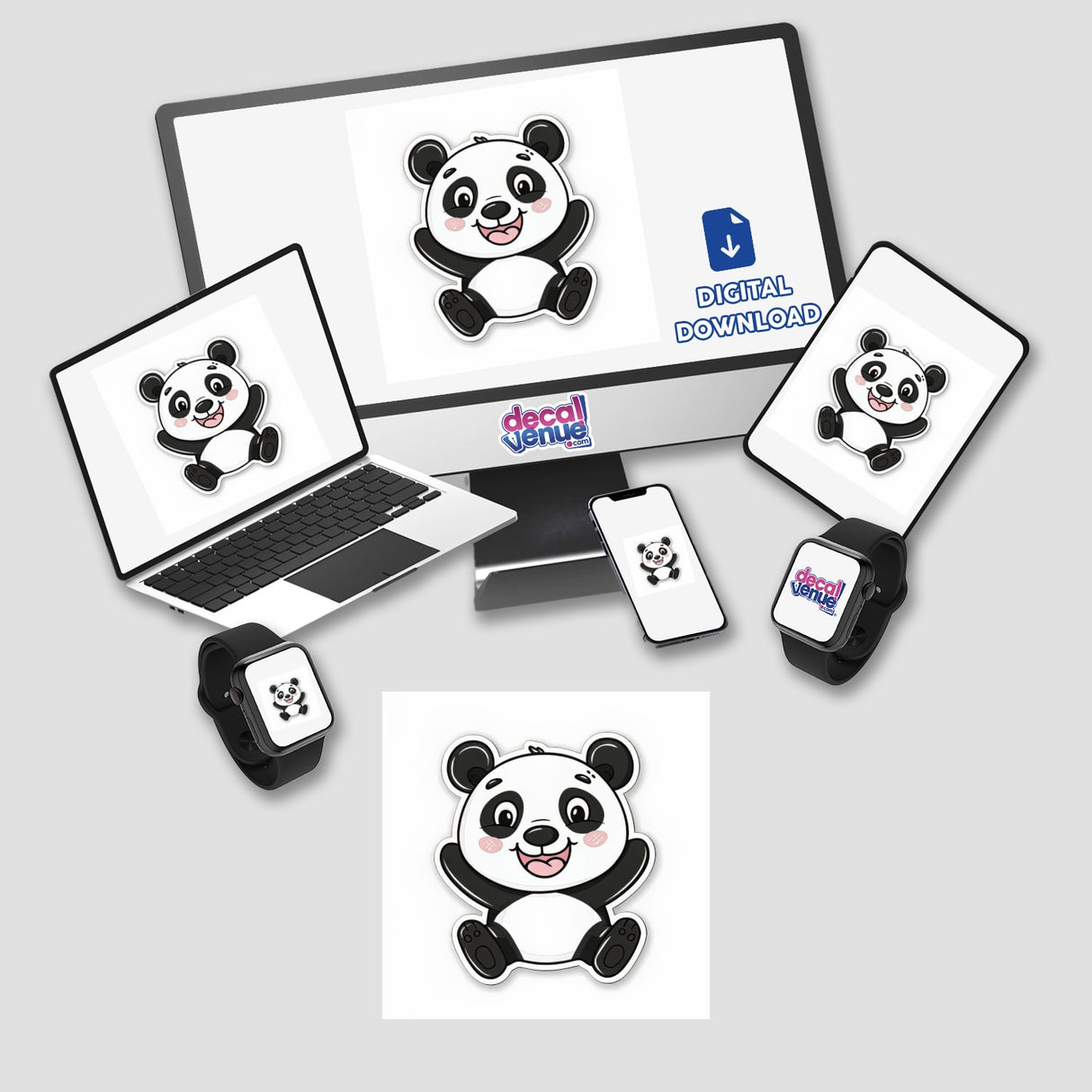 Cute panda