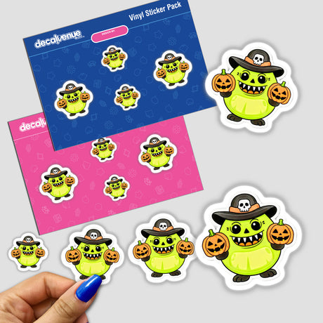 Halloween Cartoon Cute Monster sticker