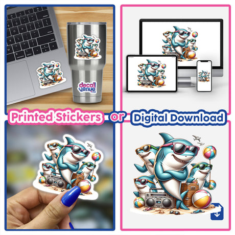 Shark Beach Party Boombox