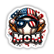 American Baseball Mom Flag