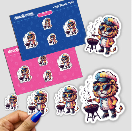 Lion Chef Cooking Barbeque