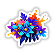 Colorful Spring Flowers featuring vibrant floral designs, ideal as vinyl stickers or digital artwork, showcasing artistic graphics from Decal Venue's unique collection.