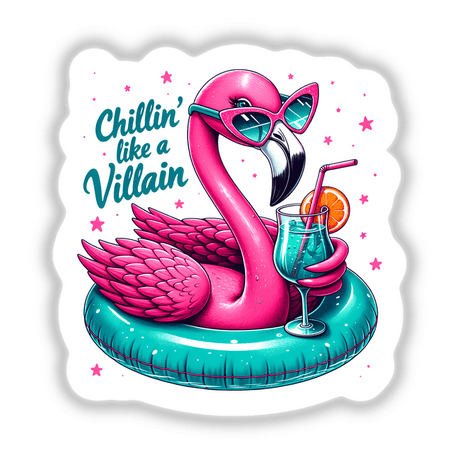 Flamingo Chillin’ Like a Villain