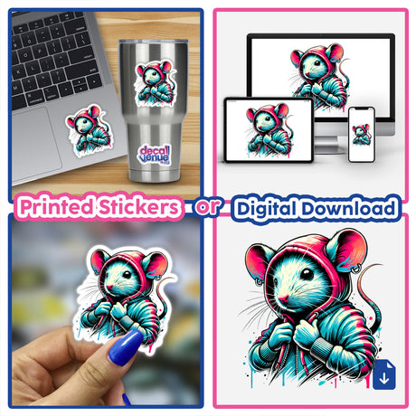 Mouse Hoodie Urban Vibes