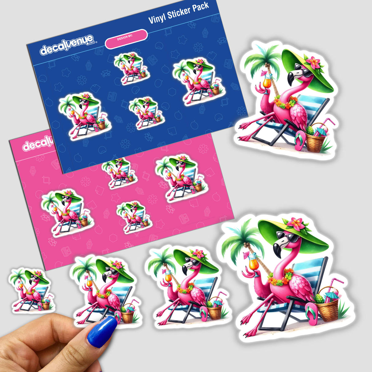 Sassy Beach Flamingo Bird