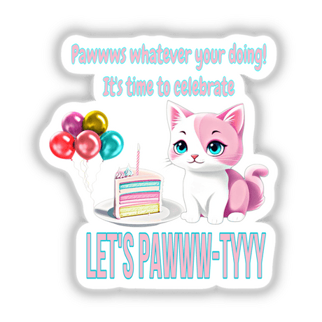 Kitten Phrase Birthday card