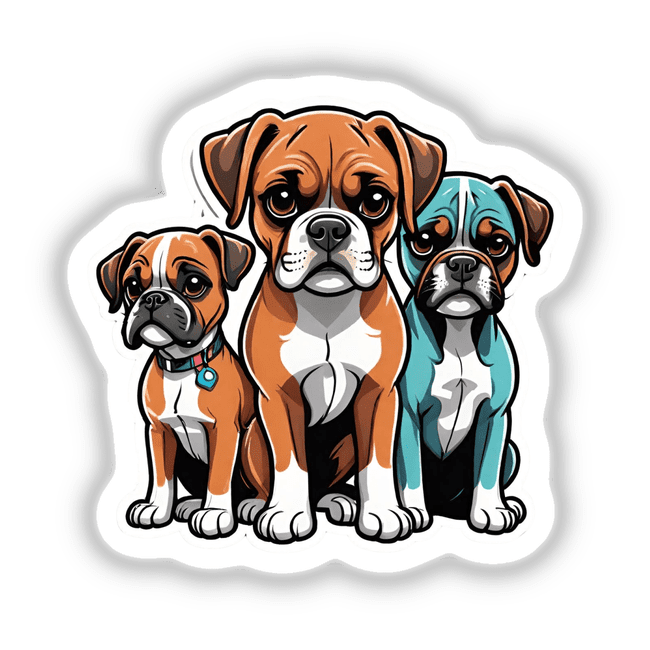 Boxer dogs