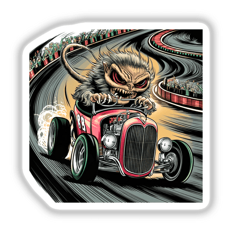 Rat Racer vintage style image