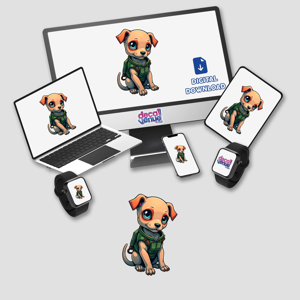 A Cute Dog From Space