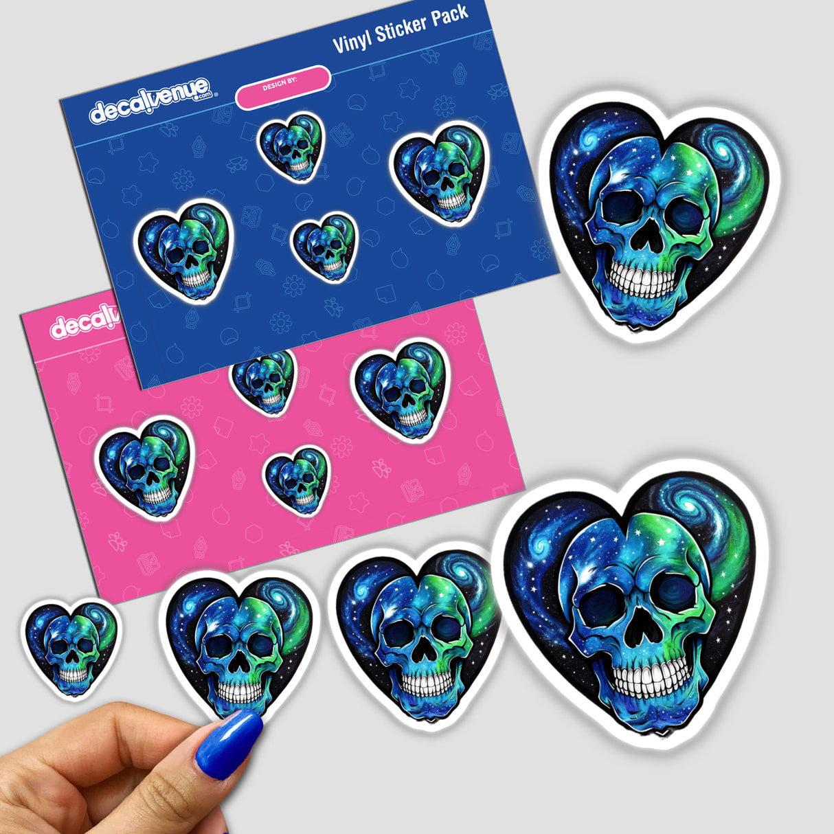 Celestial Heart Skull