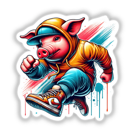 Pig Hoodie Urban Vibes