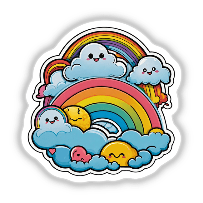 Clouds and rainbows