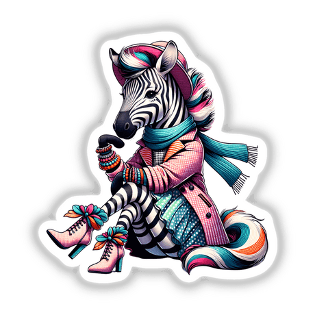 Fashionable Zebra