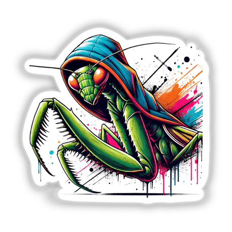 Praying Mantis Hoodie Urban Vibes