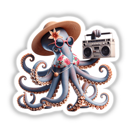 Octopus Beach Bikini Boombox
