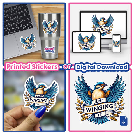 Bird Just Winging It