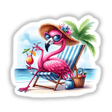 Sun and Fun Beach Flamingo Bird