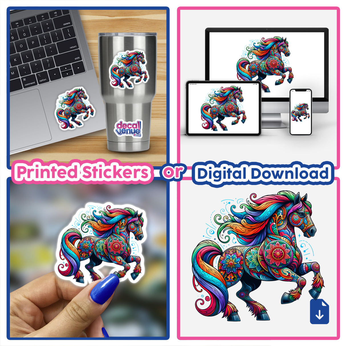 Psychedelic Horse