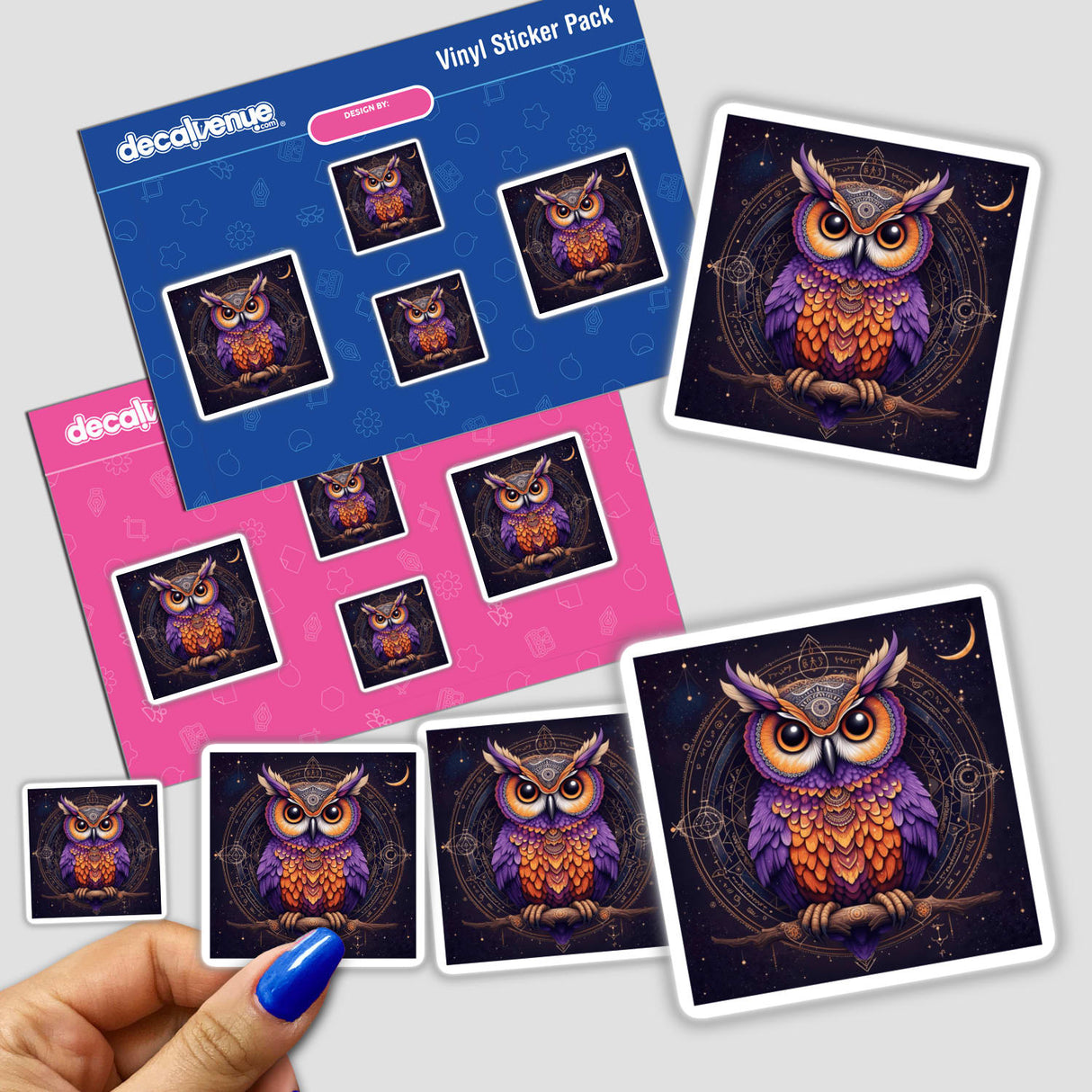 Mystical Cosmic Owl