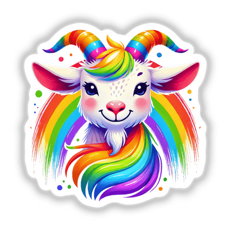 Goat Rainbow Pride