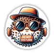 Pufferfish In Sunglasses Wearing Do No Disturb Sign