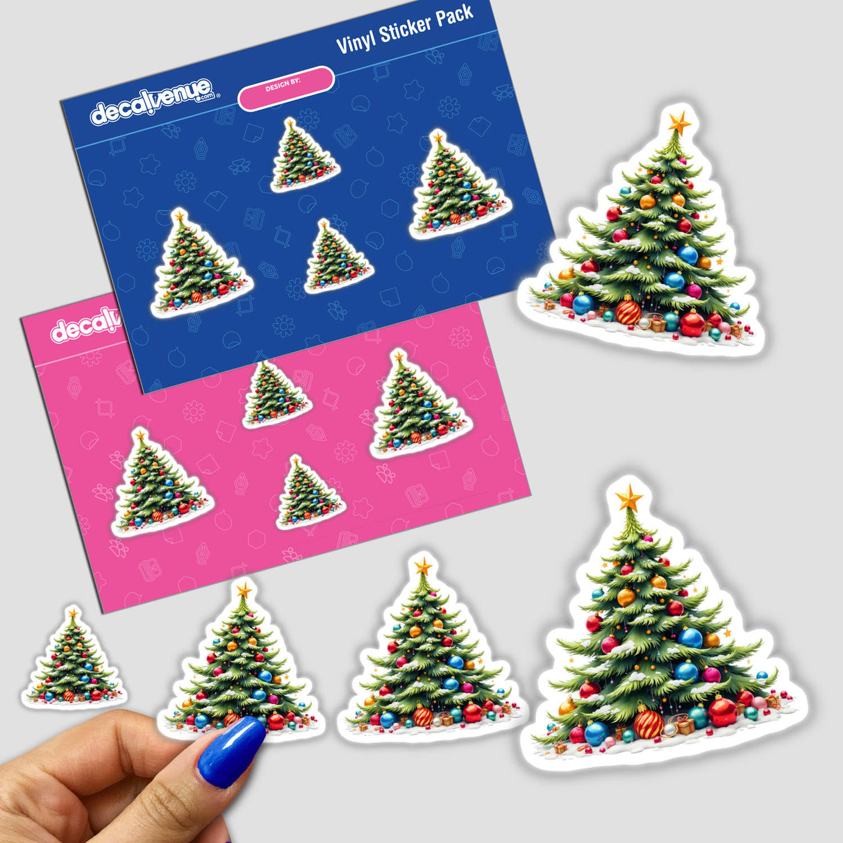 Watercolor Ornaments Vinyl
