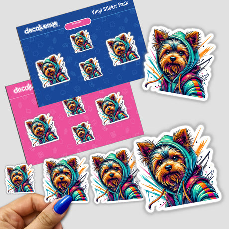 Yorkshire Terrier Hoodie Urban Vibes