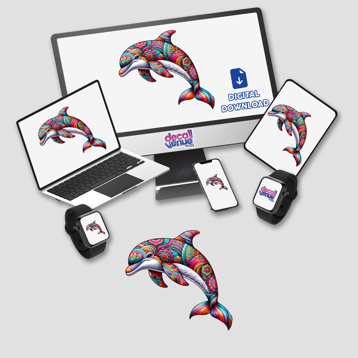 Psychedelic Dolphin