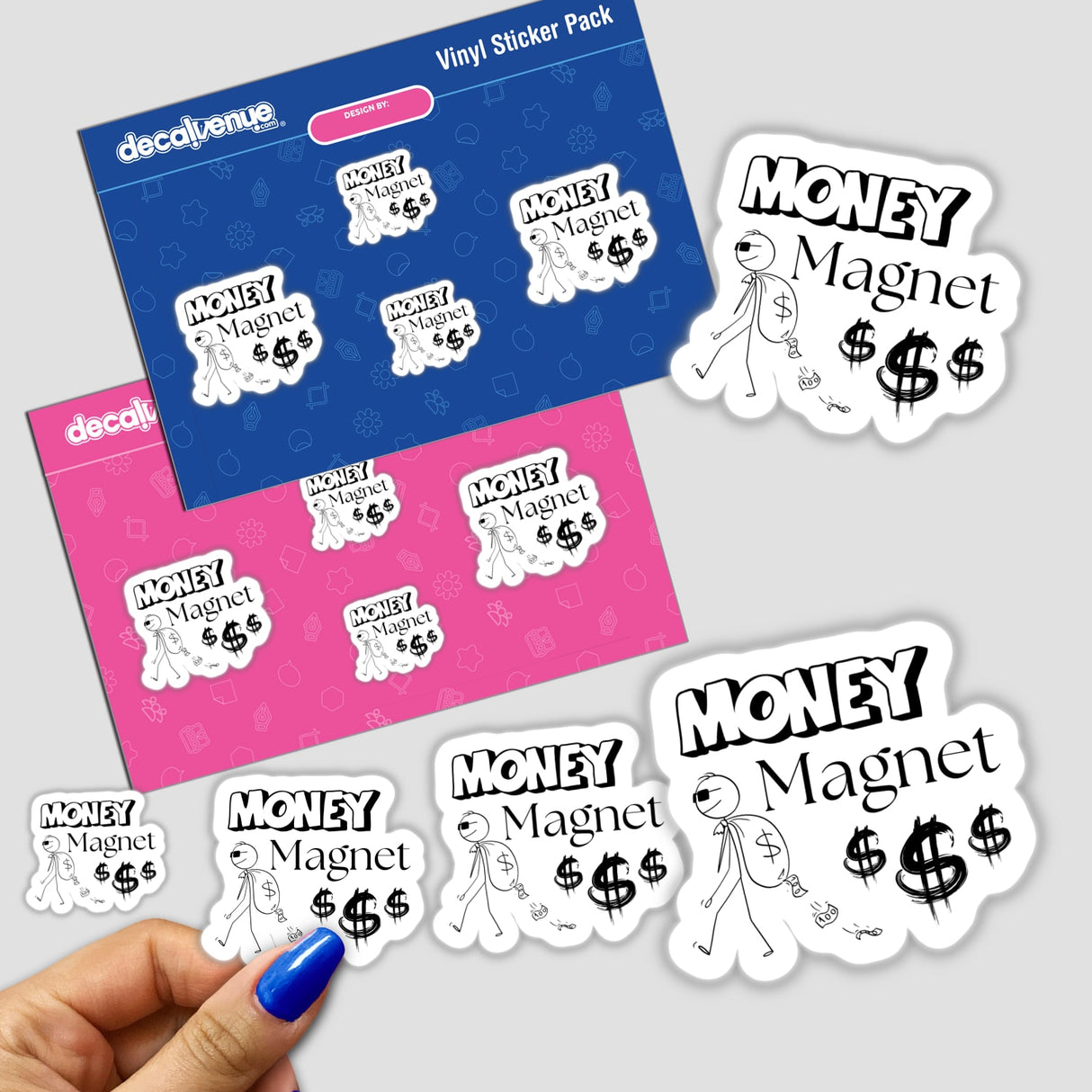 money magnet stickman 2