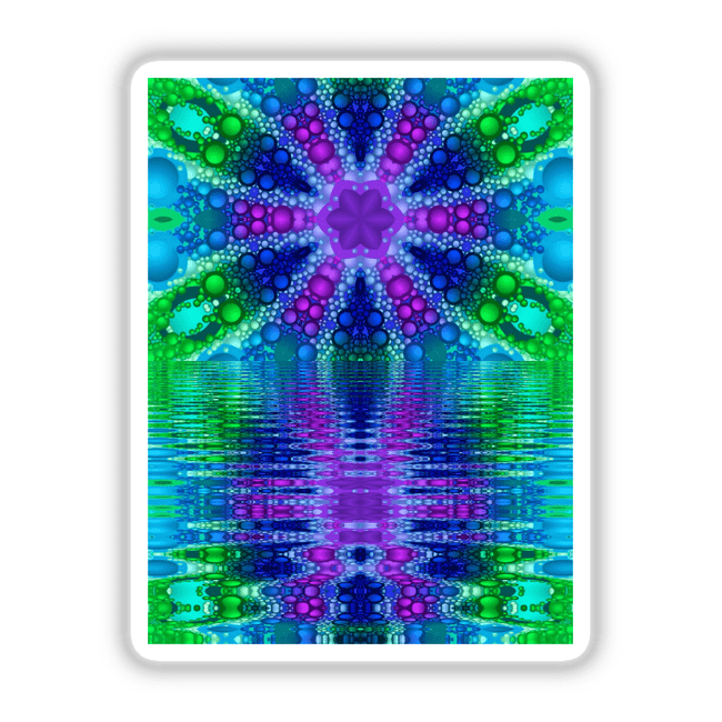 Kaleidoscopic Design with a Ripple Effect ~ 3.30.25.2