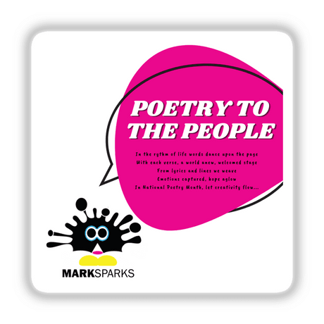 MARKSPARKS in PINK POETRY TO THE PEOPLE