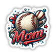 Baseball Mom Splatter
