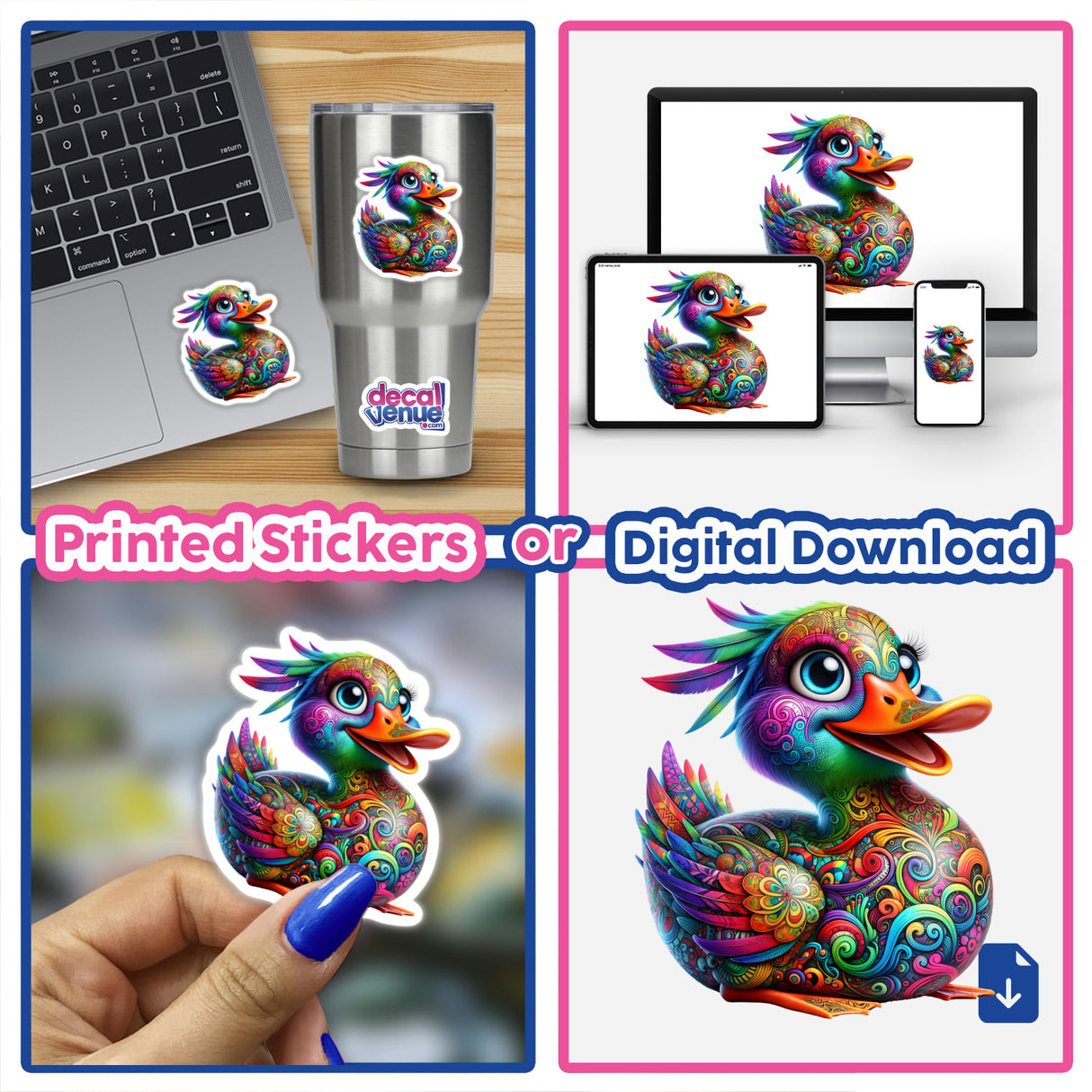 Psychedelic Duck