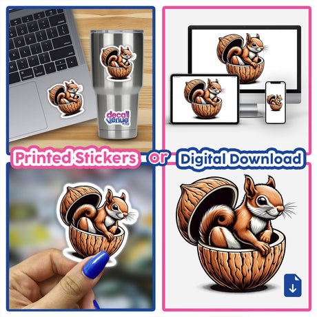 Squirrel In A Nutshell