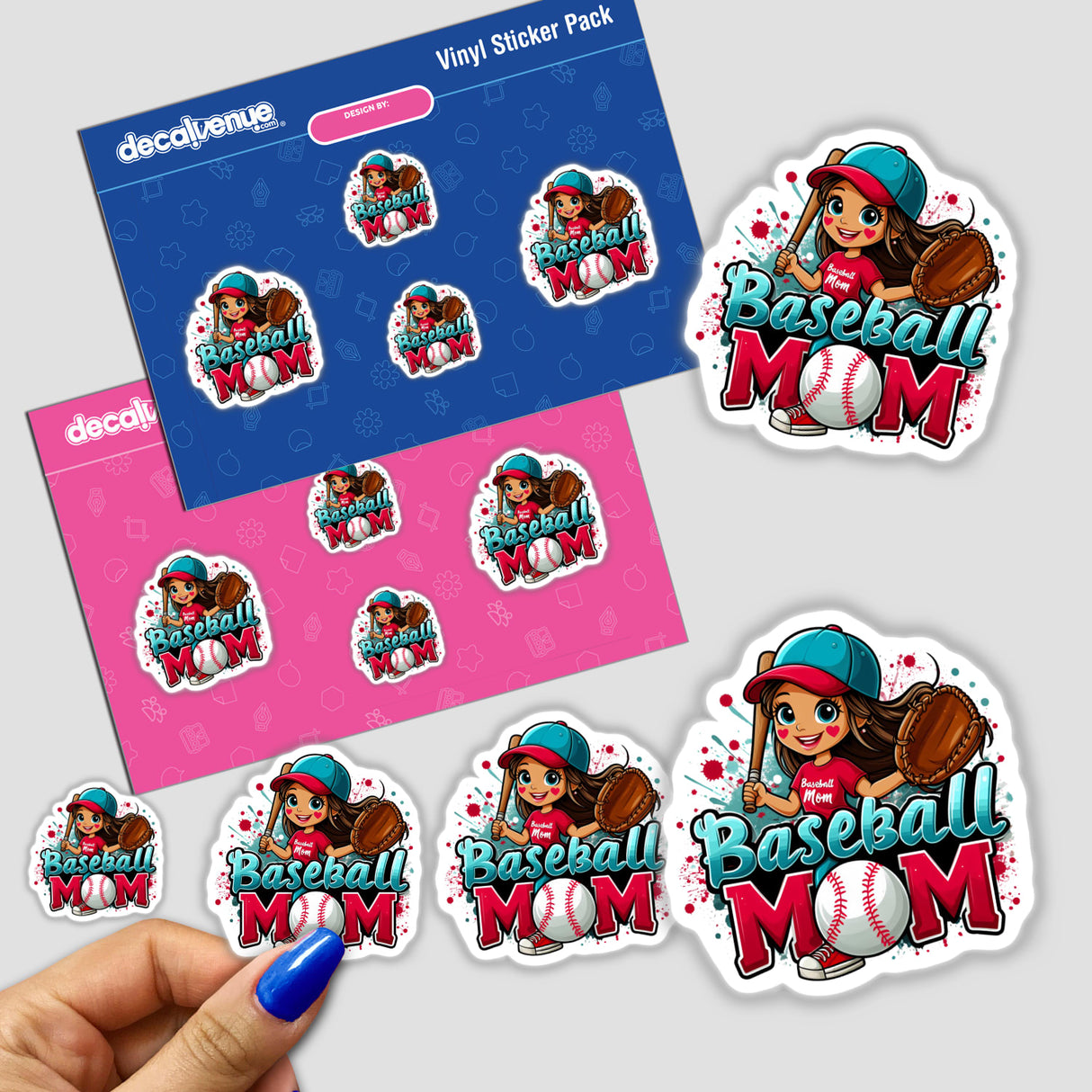 Baseball Mom Paint Splash