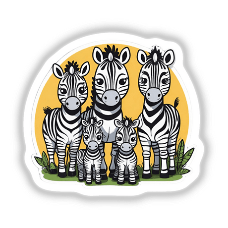 Zebra family