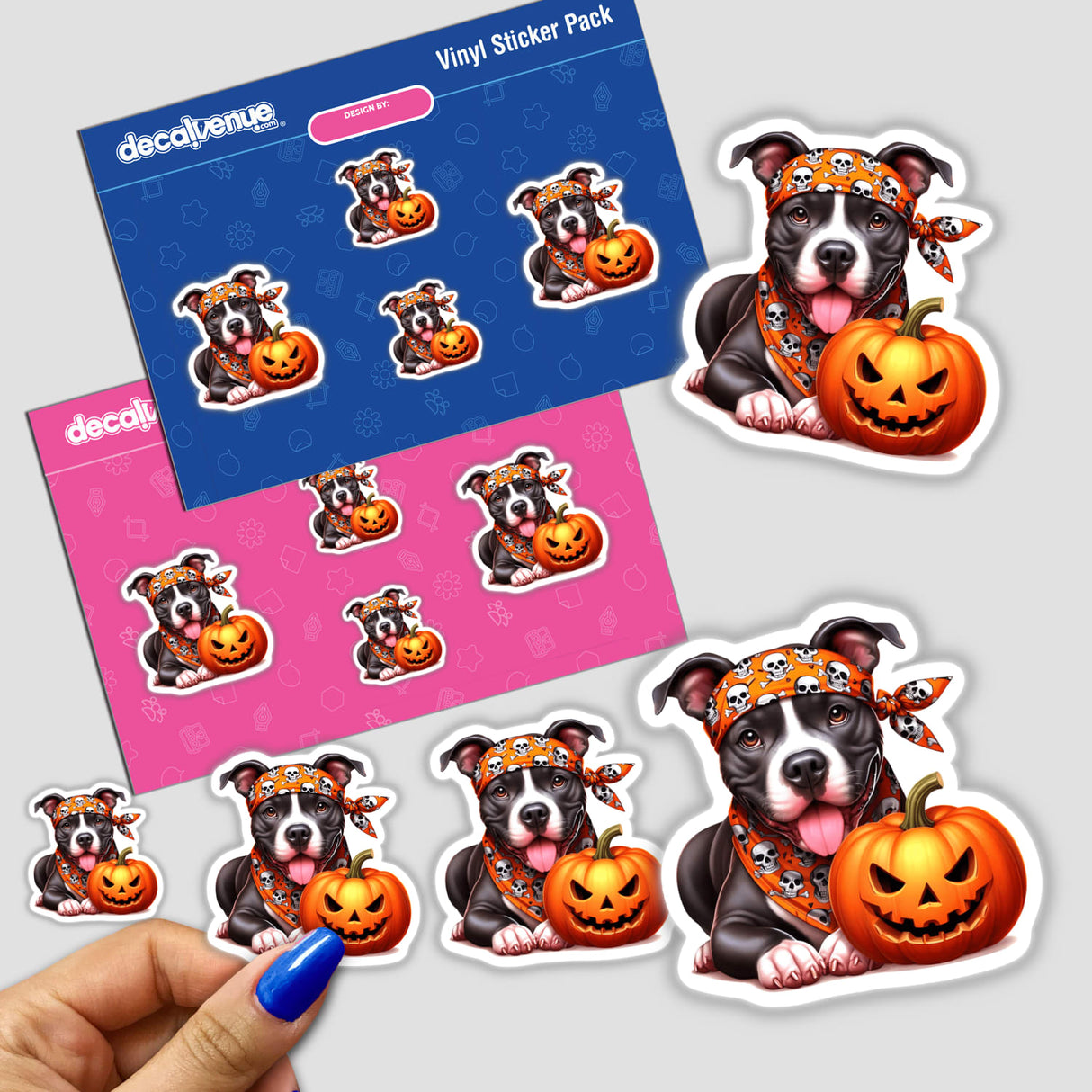 Dog Spooky Vibes Decal
