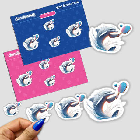 Dolphin Playing Pickleball