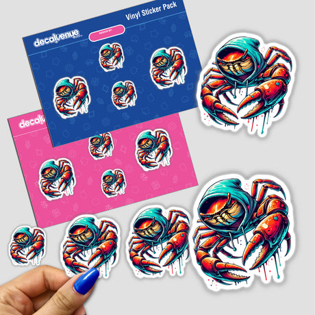 Crab Hoodie Urban Vibes