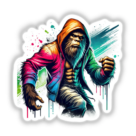 Sasquatch Hoodie Urban Vibes