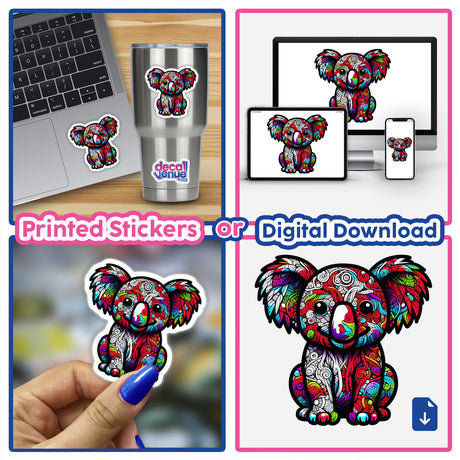 Cute Psychedelic Koala.png